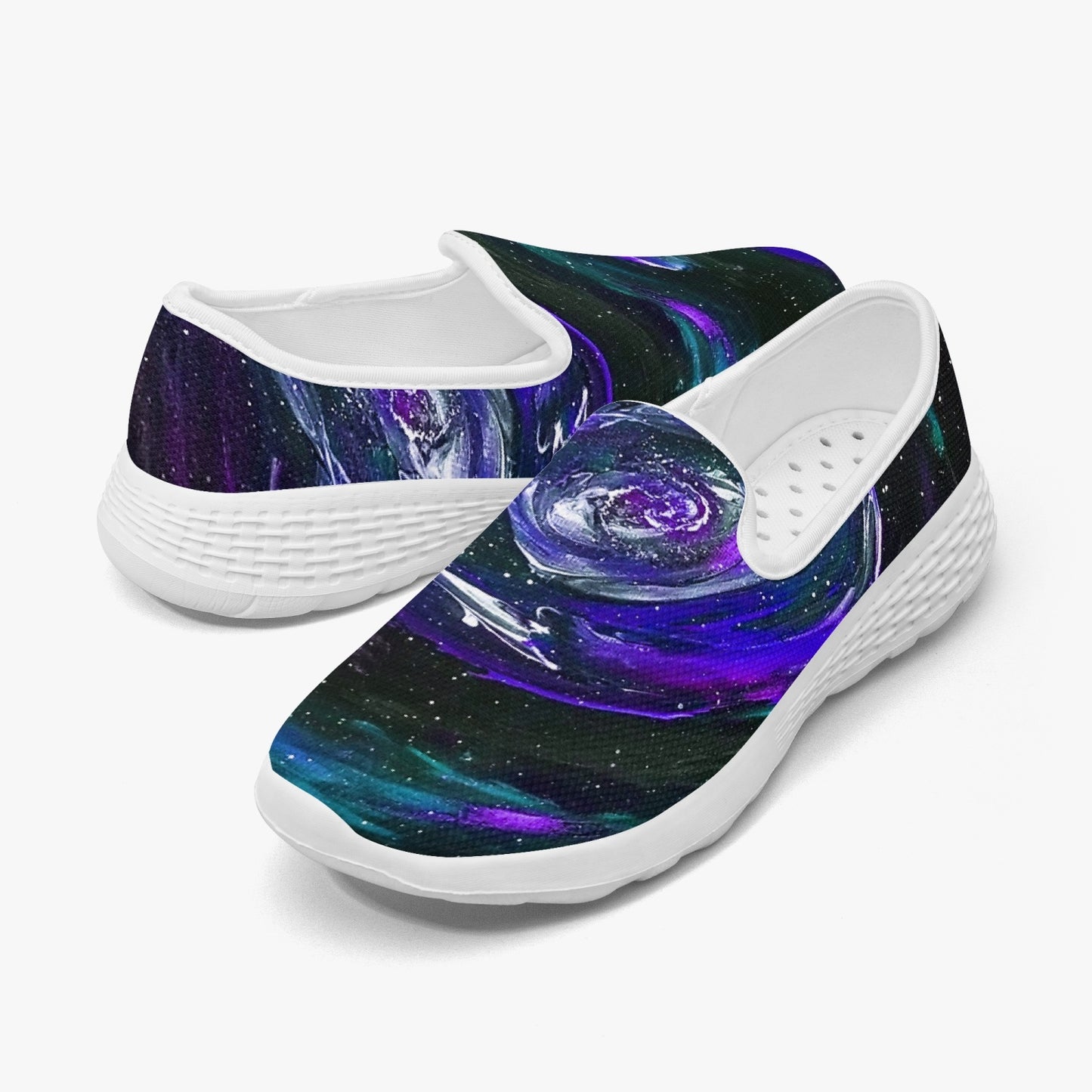 Infinite Women's Slip-On Mesh Running Shoes