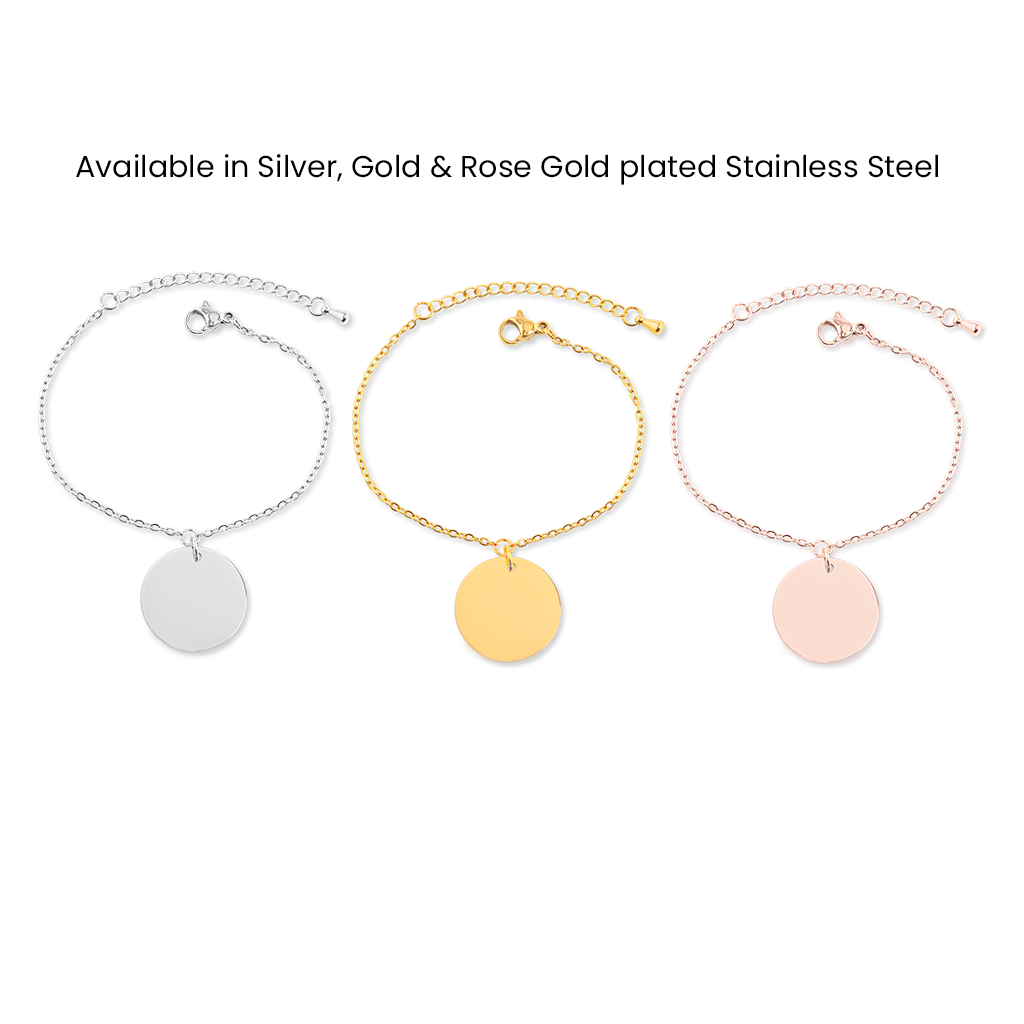 Birthflower & Name Bracelet