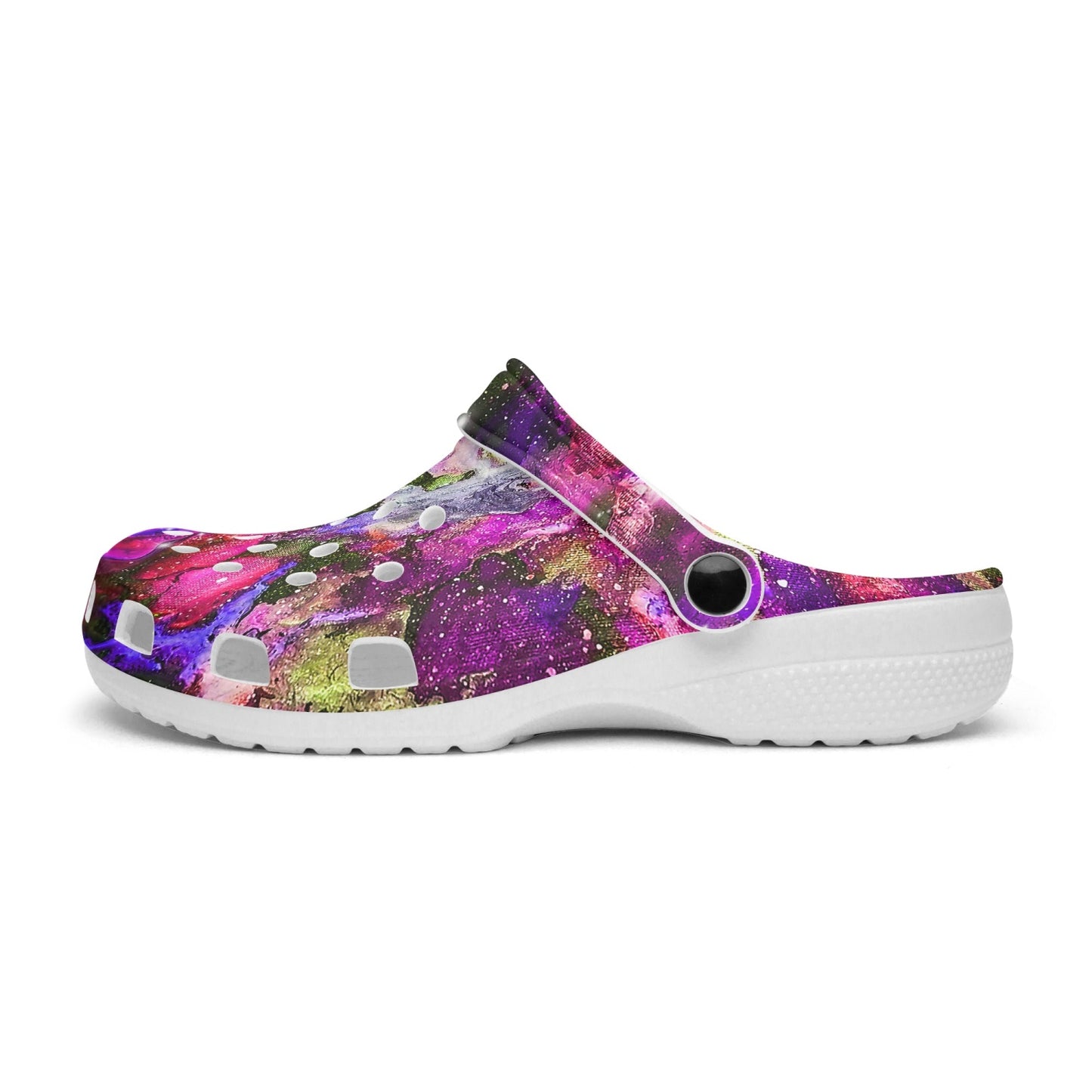 Galaxy: Magenta Clogs