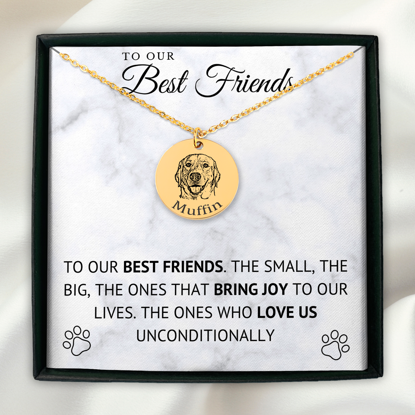 Dog Portrait Necklace