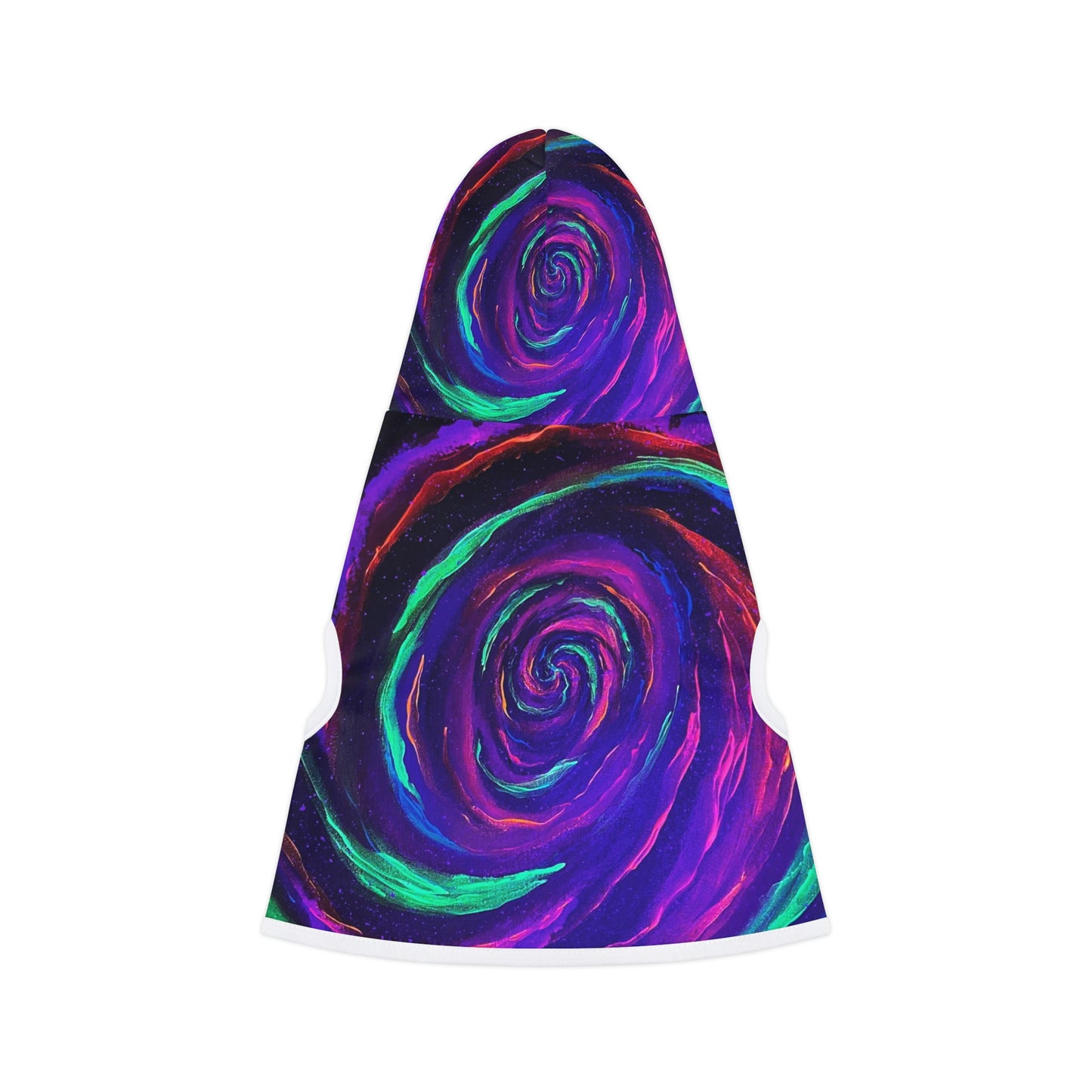 Galactic Rabbit Hole Dog Hoodie