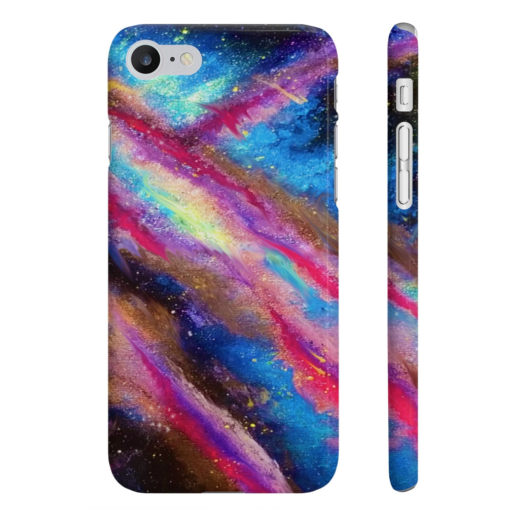 Explosive Nebula Slim Phone Cases