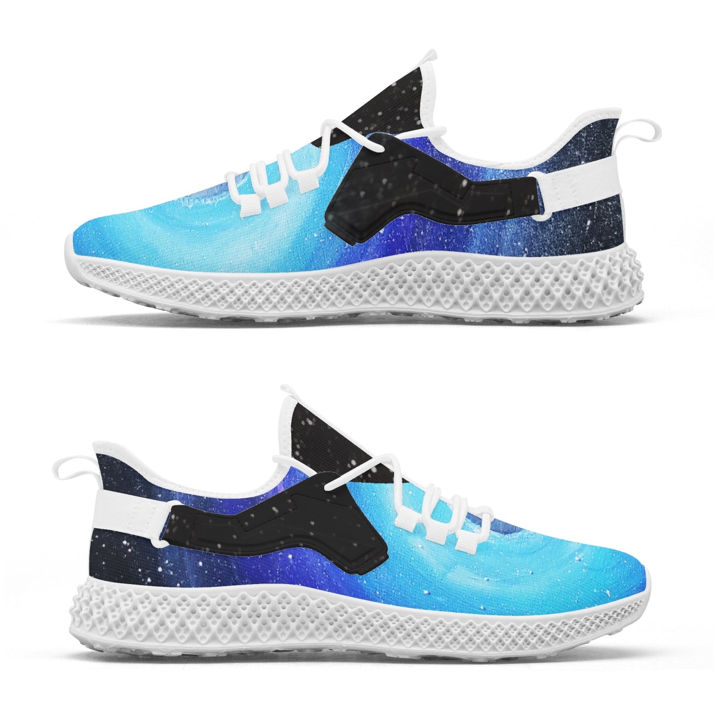 Moonshine and Magic Net Style Mesh Knit Sneakers