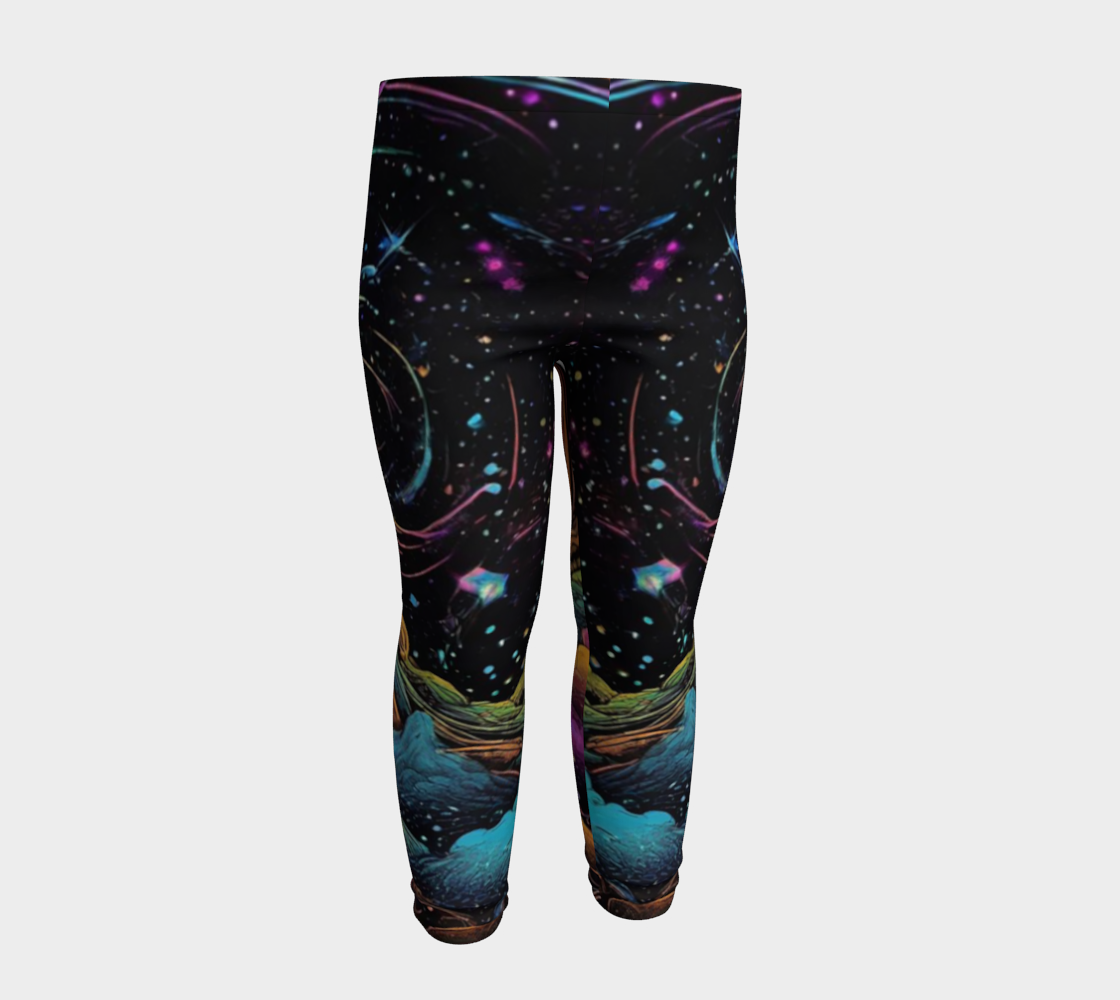 Psychedelic Space Baby Leggings