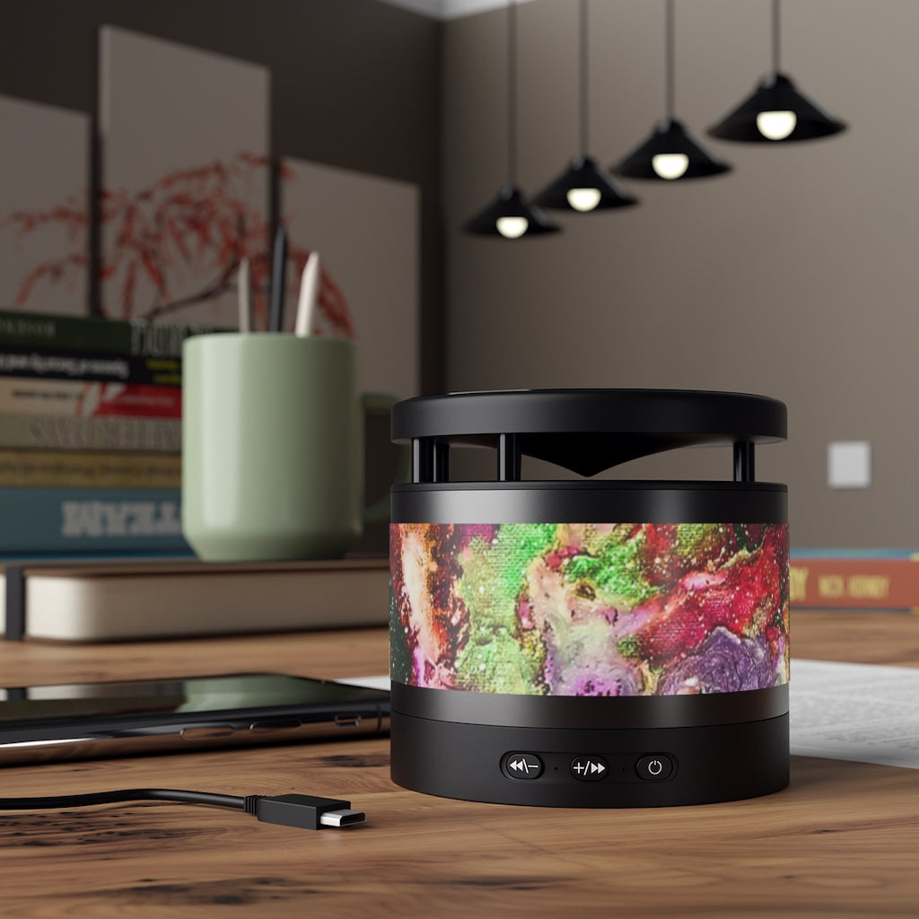 Metal Bluetooth Speaker and Wireless Charging Pad