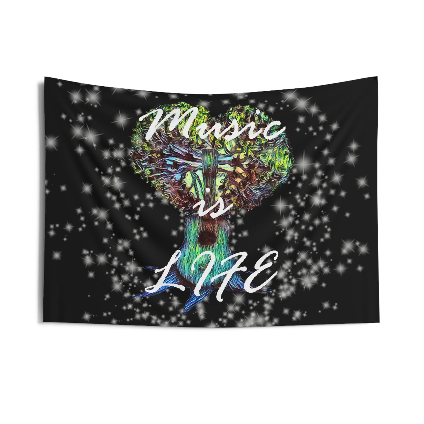 Music Is Life Wall Tapestries