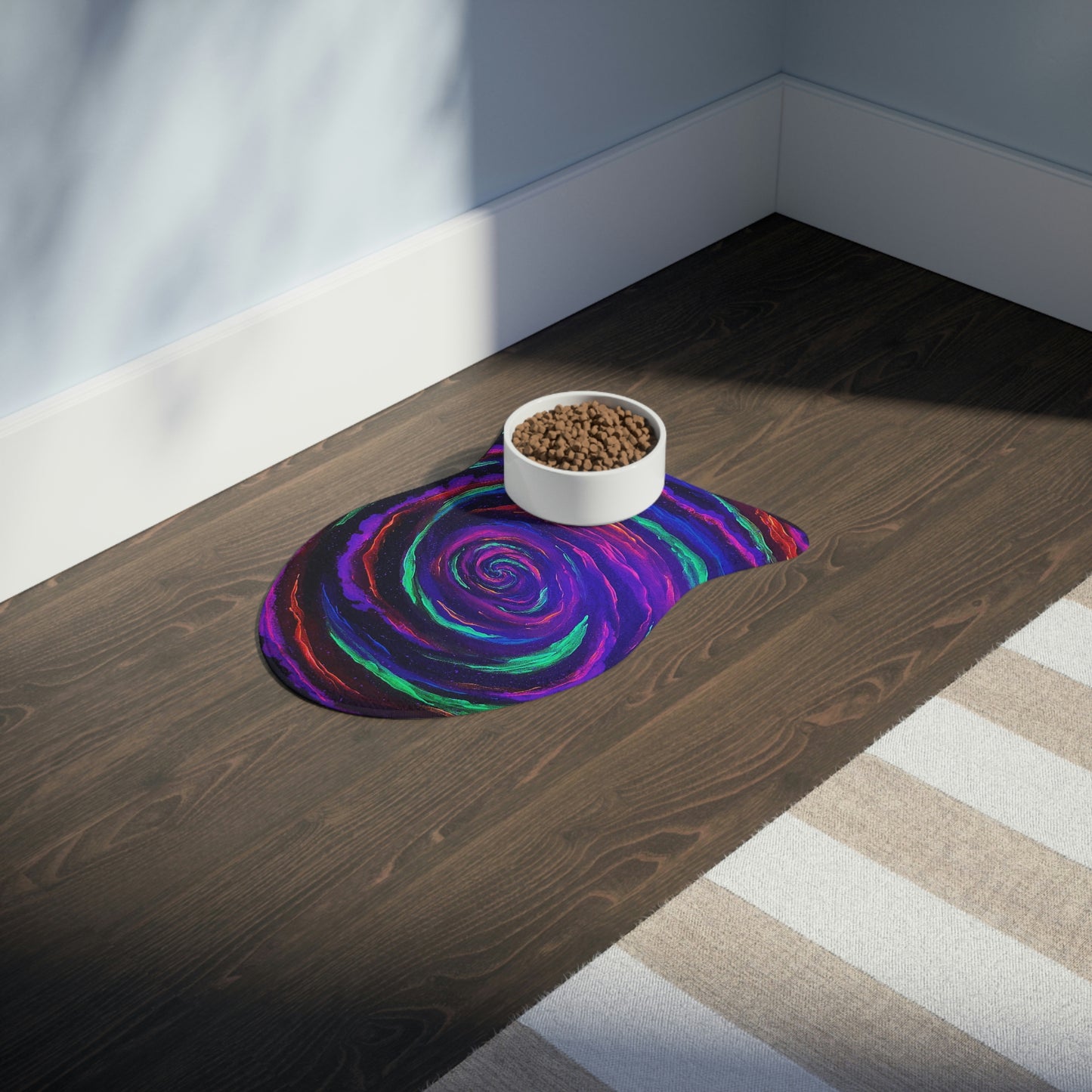Galactic Rabbit Hole Pet Feeding Mats