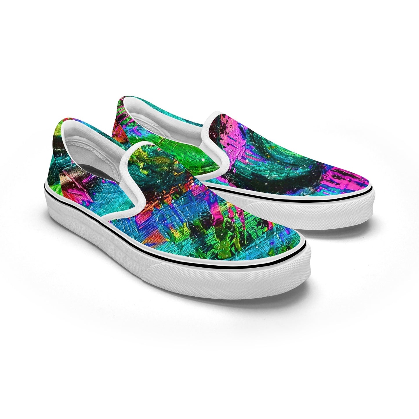Different Dimensions Slip-On Shoes