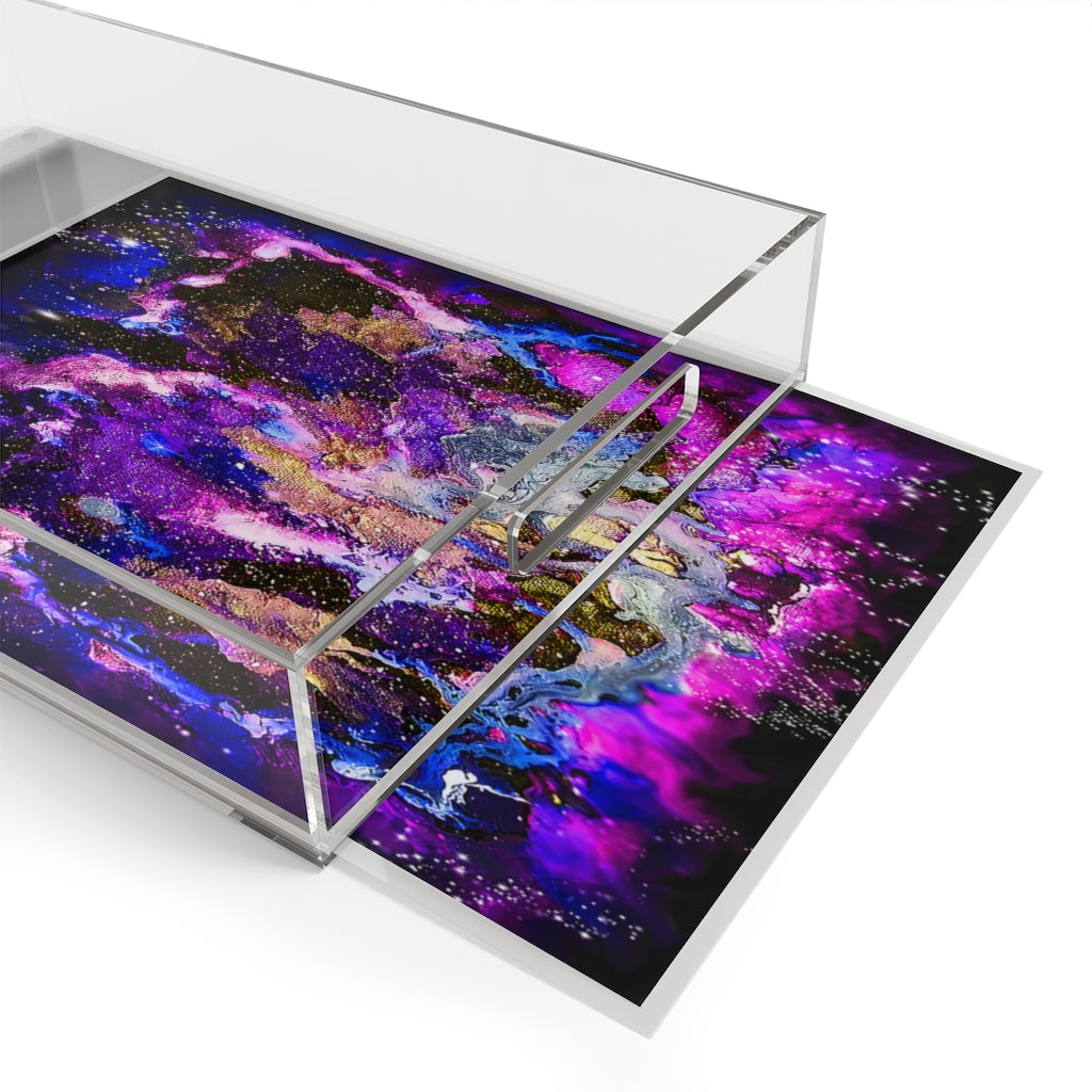 Galaxy Acrylic Serving Tray