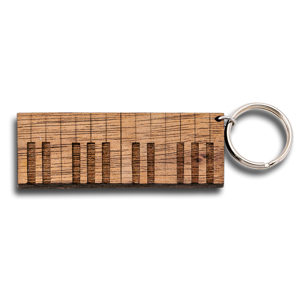 Custom Piano Keychain