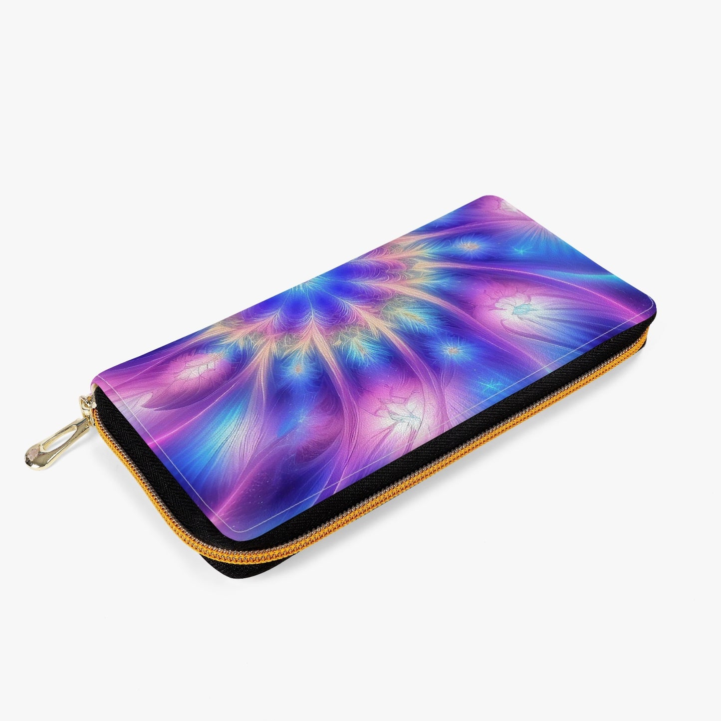 Ascension Tie-Dye Long Type Zipper Purse