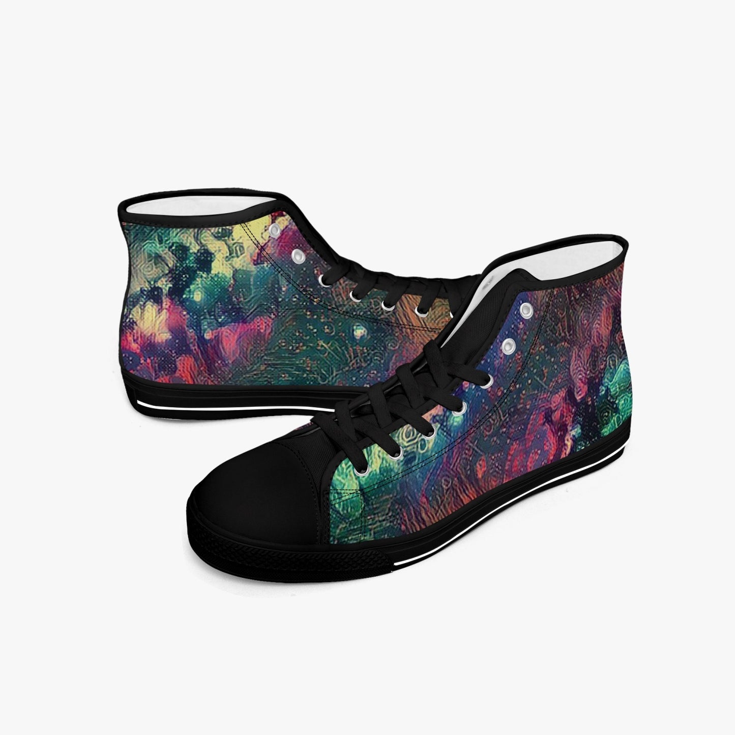 Imagined Light Adult High-Top Canvas Shoes