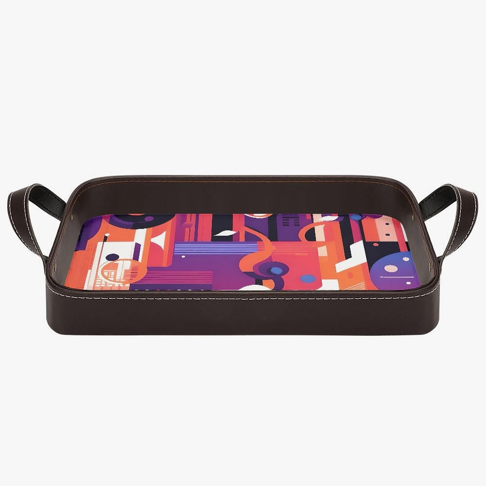 Musical Genius Leather Tray