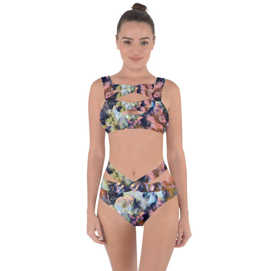 Galactic Love Bandaged Up Bikini Set