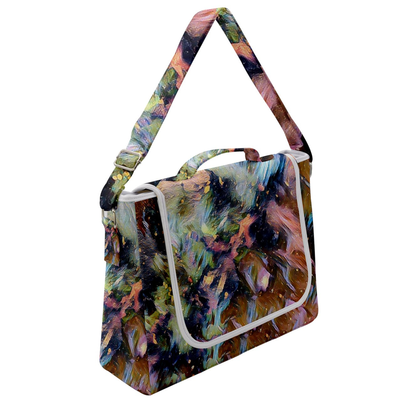 Galactic Love Box Up Messenger Bag