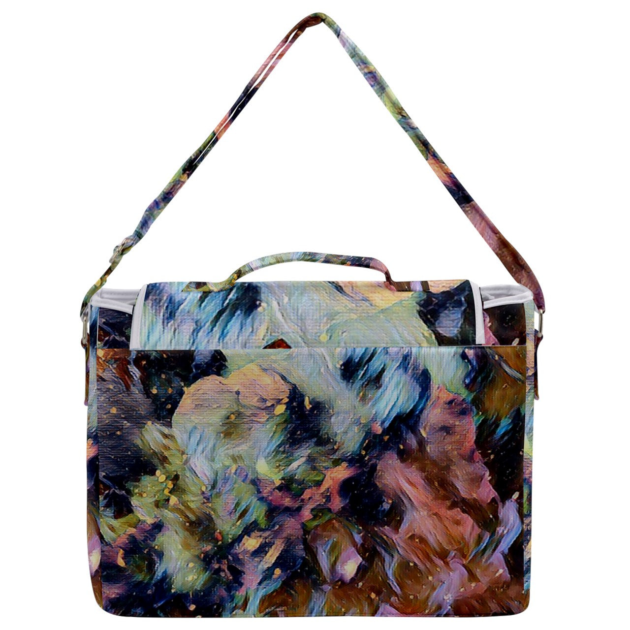 Galactic Love Box Up Messenger Bag