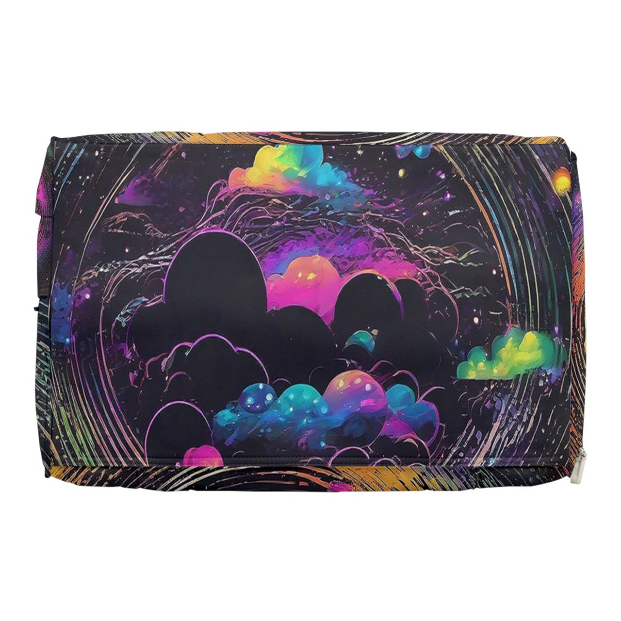 Psychedelic Space 2 Burner Gym Duffel Bag