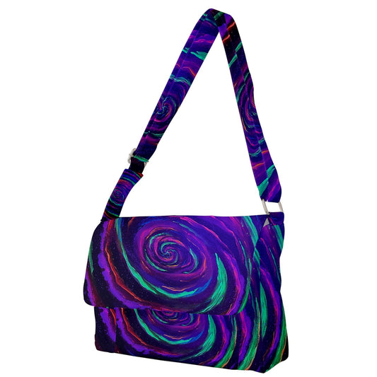 Galactic Whirlpool Messenger Bag (L)
