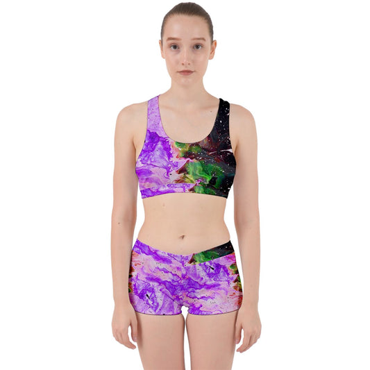 Galactic Fire Purple Work It Out Gym Set