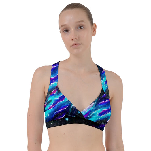 Blue Rip Sweetheart Sports Bra