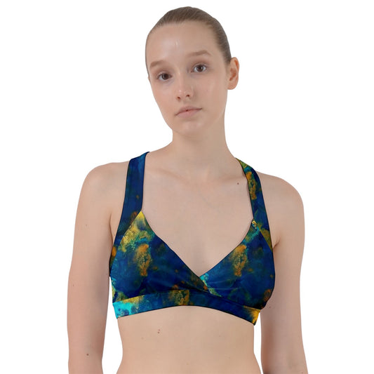 Galactic Atlantis Sweetheart Sports Bra