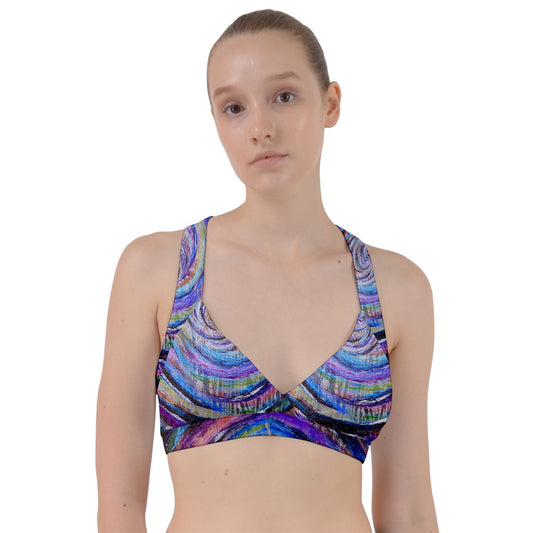 Galactic Whirlpool Sweetheart Sports Bra