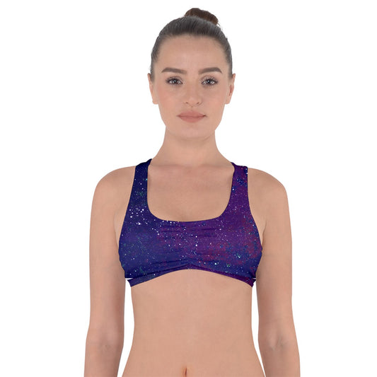 Galactic Atmoshpere Got No Strings Sports Bra