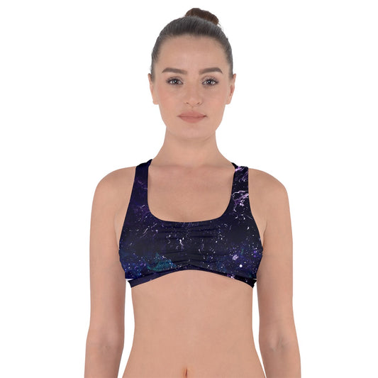 Galactic Darkness Got No Strings Sports Bra