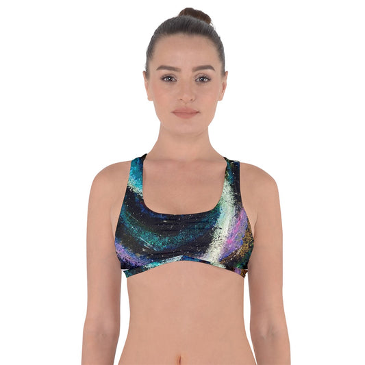 Galactic Sea Got No Strings Sports Bra