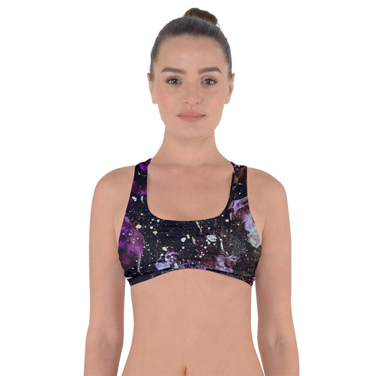 Galactic Storm Got No Strings Sports Bra