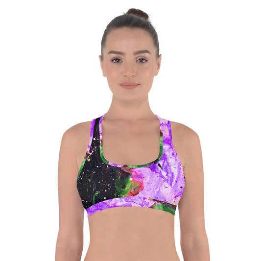 Galactic FireCross Back Sports Bra