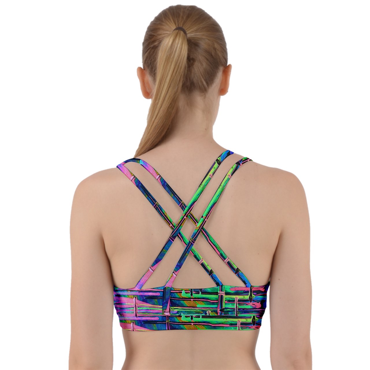 Drip Back Weave Sports Bra