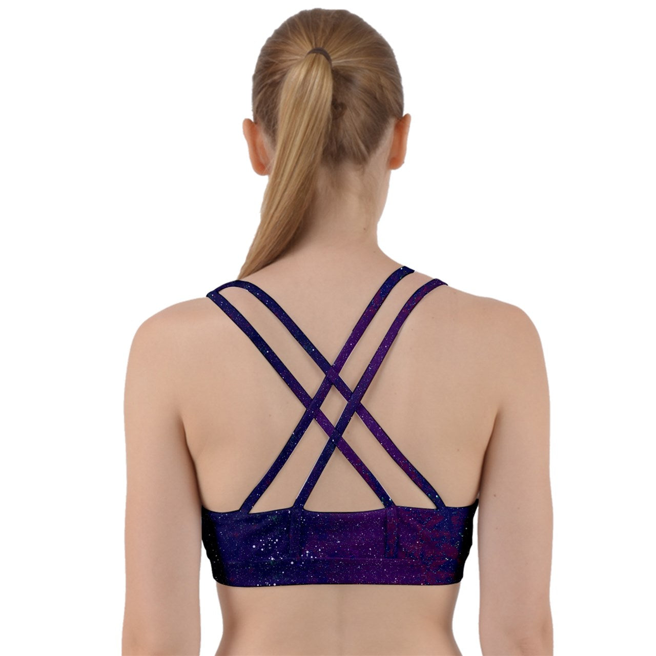 Galactic Atmosphere Back Weave Sports Bra