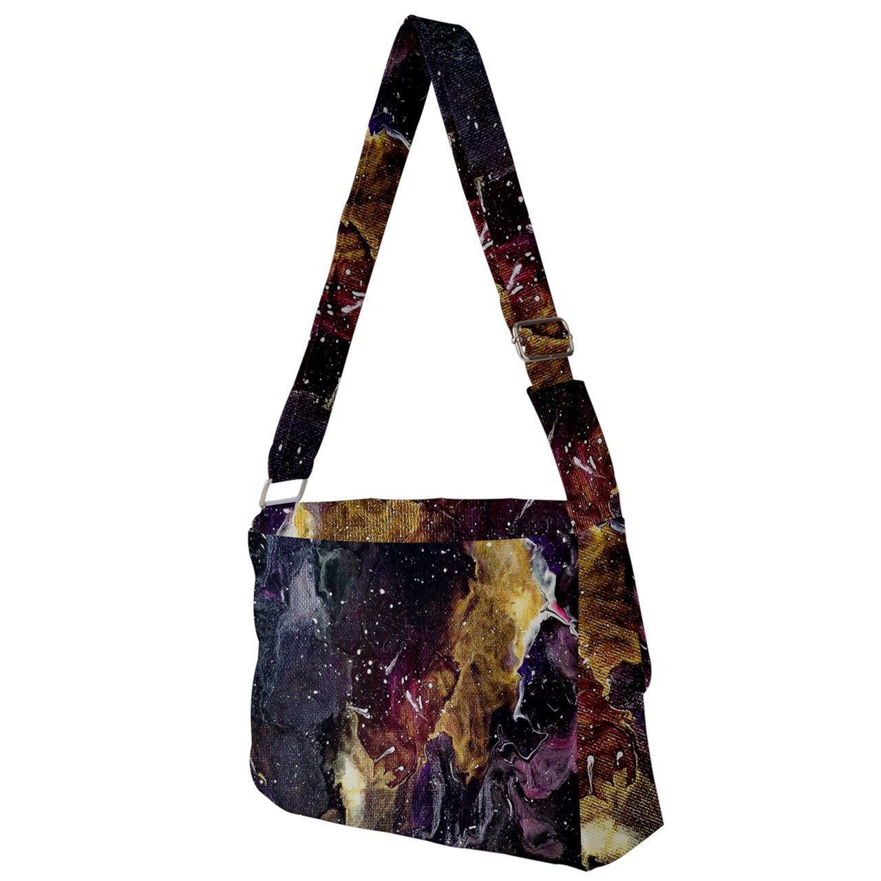 Galactic Clouds Full Print Messenger Bag (L)