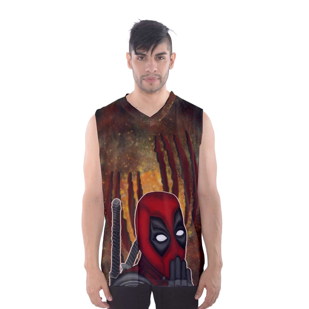 Deadpool/Wolverine Men's Basketball Tank Top