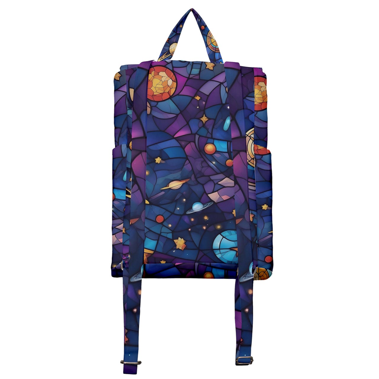 Stained in Space Buckle Everyday Backpack