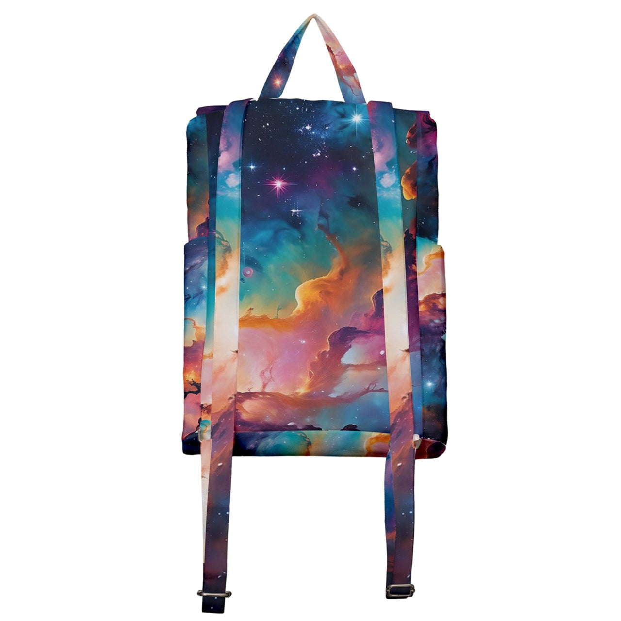 Rainbow Nebula Buckle Everyday Backpack