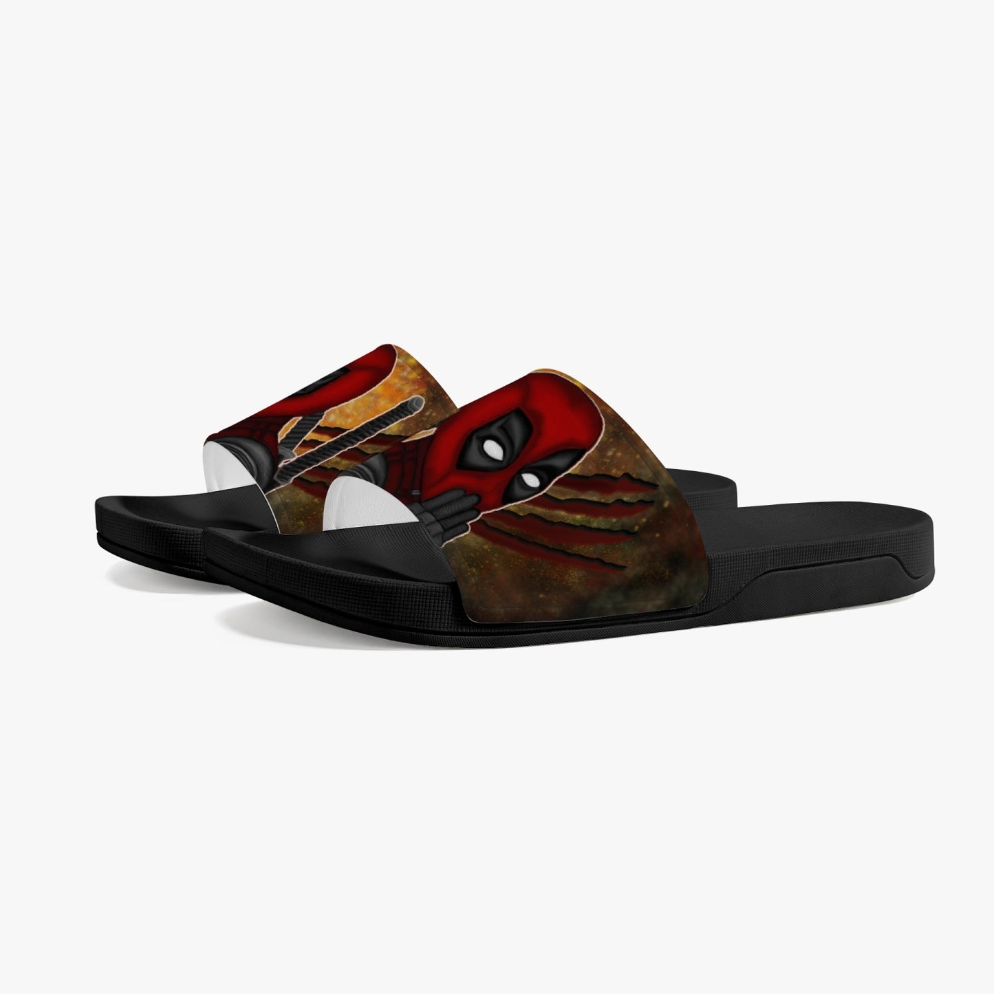 Deadpool/Wolverine Casual Sandals - Black