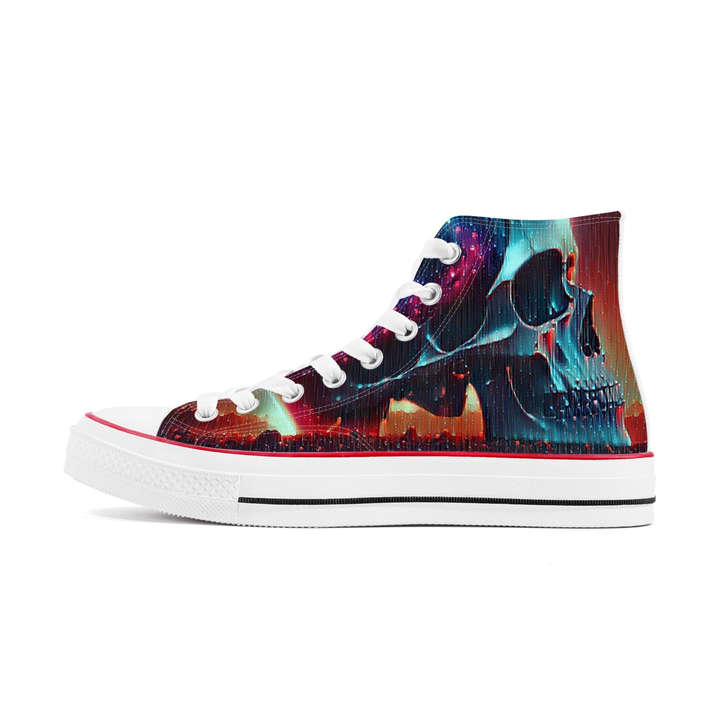 We are One Womens Classic High Top Canvas Shoes