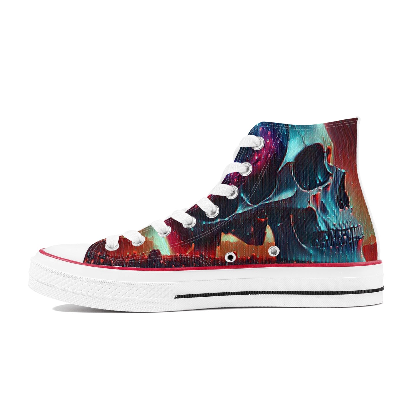 We are One Womens Classic High Top Canvas Shoes