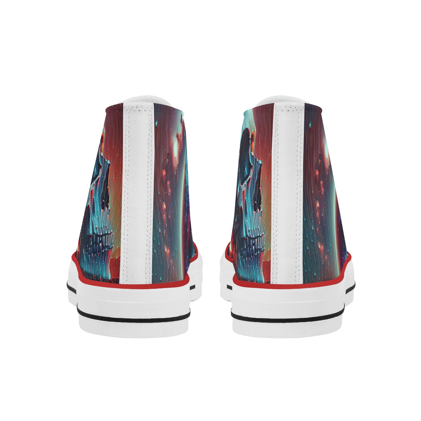 We are One Womens Classic High Top Canvas Shoes