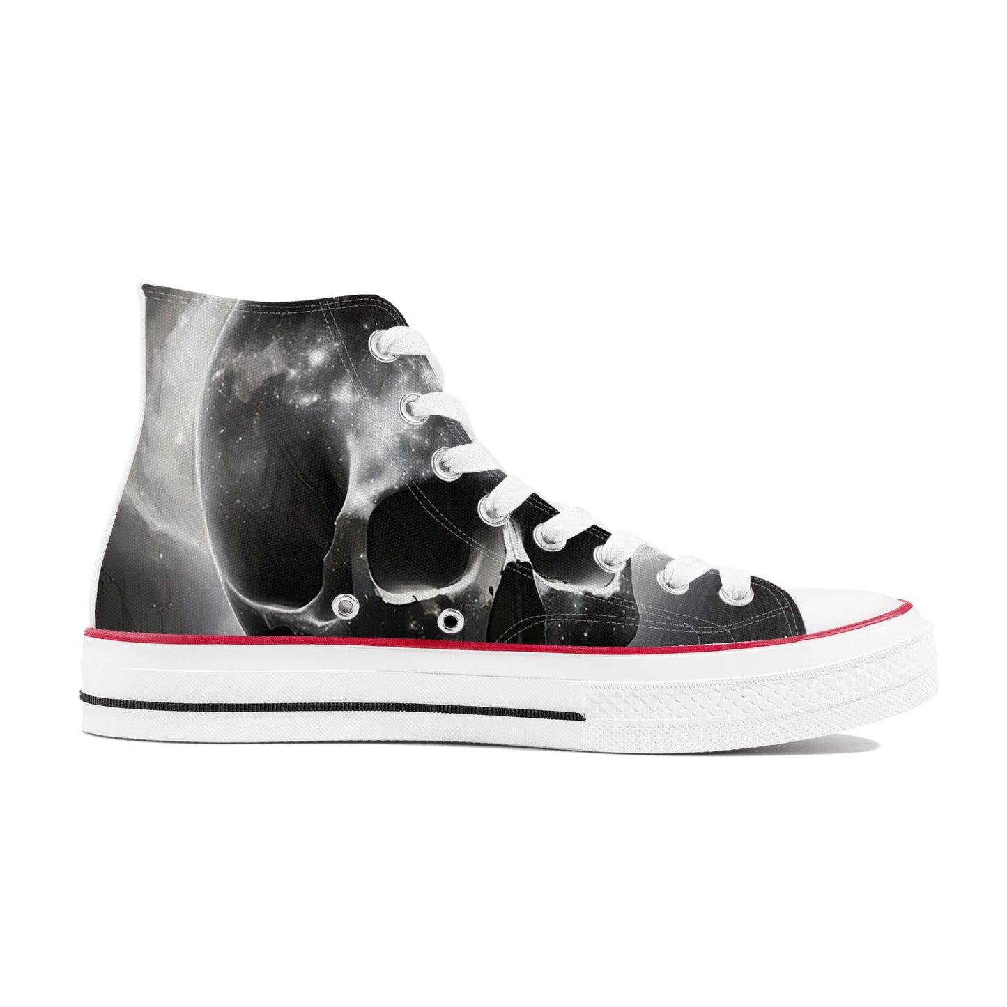 Third Eye Womens Classic High Top Canvas Shoes