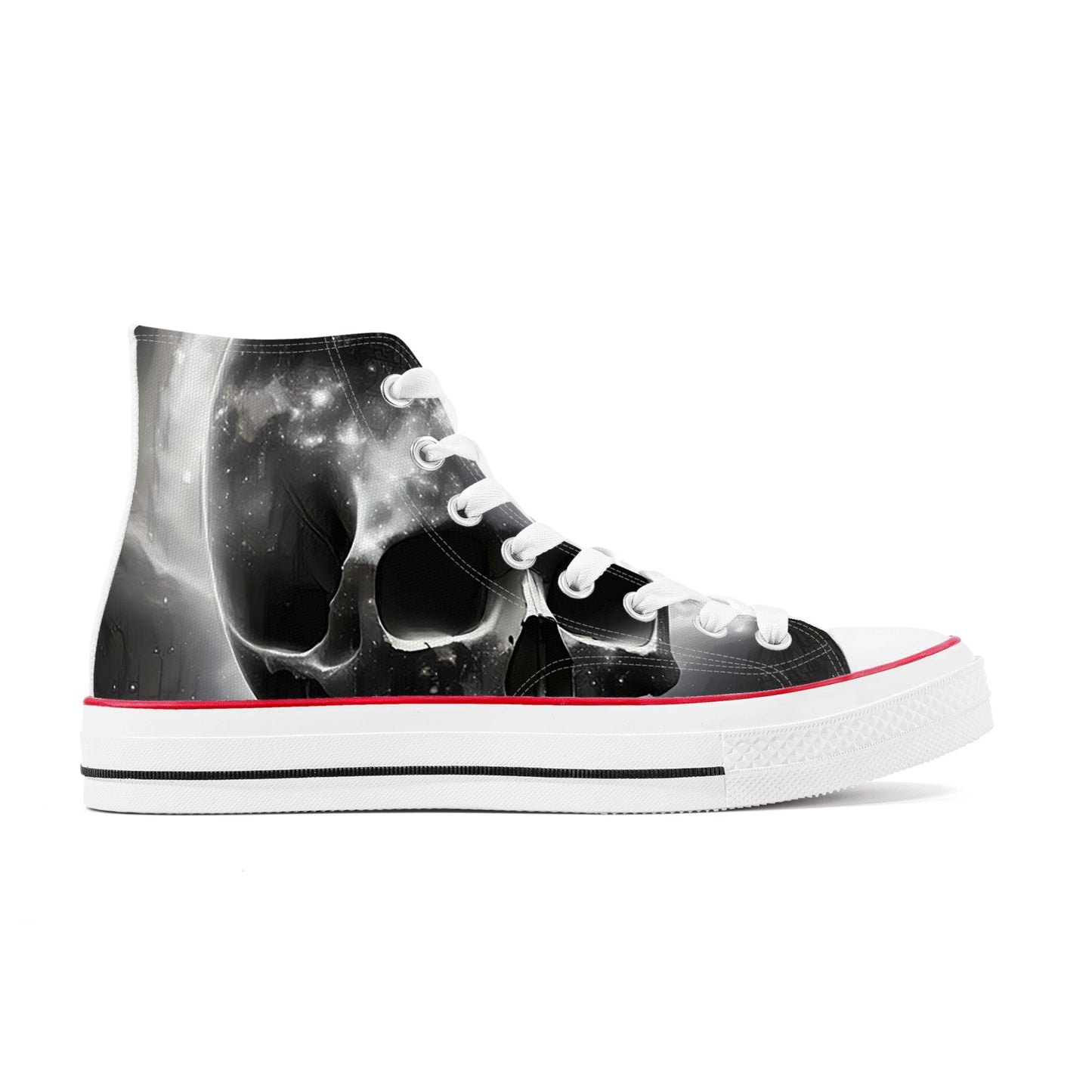 Third Eye Womens Classic High Top Canvas Shoes