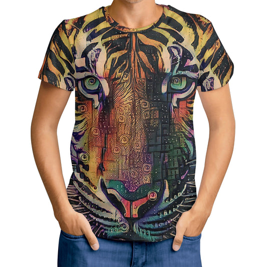 Tigerz Eyez Mens T-shirt