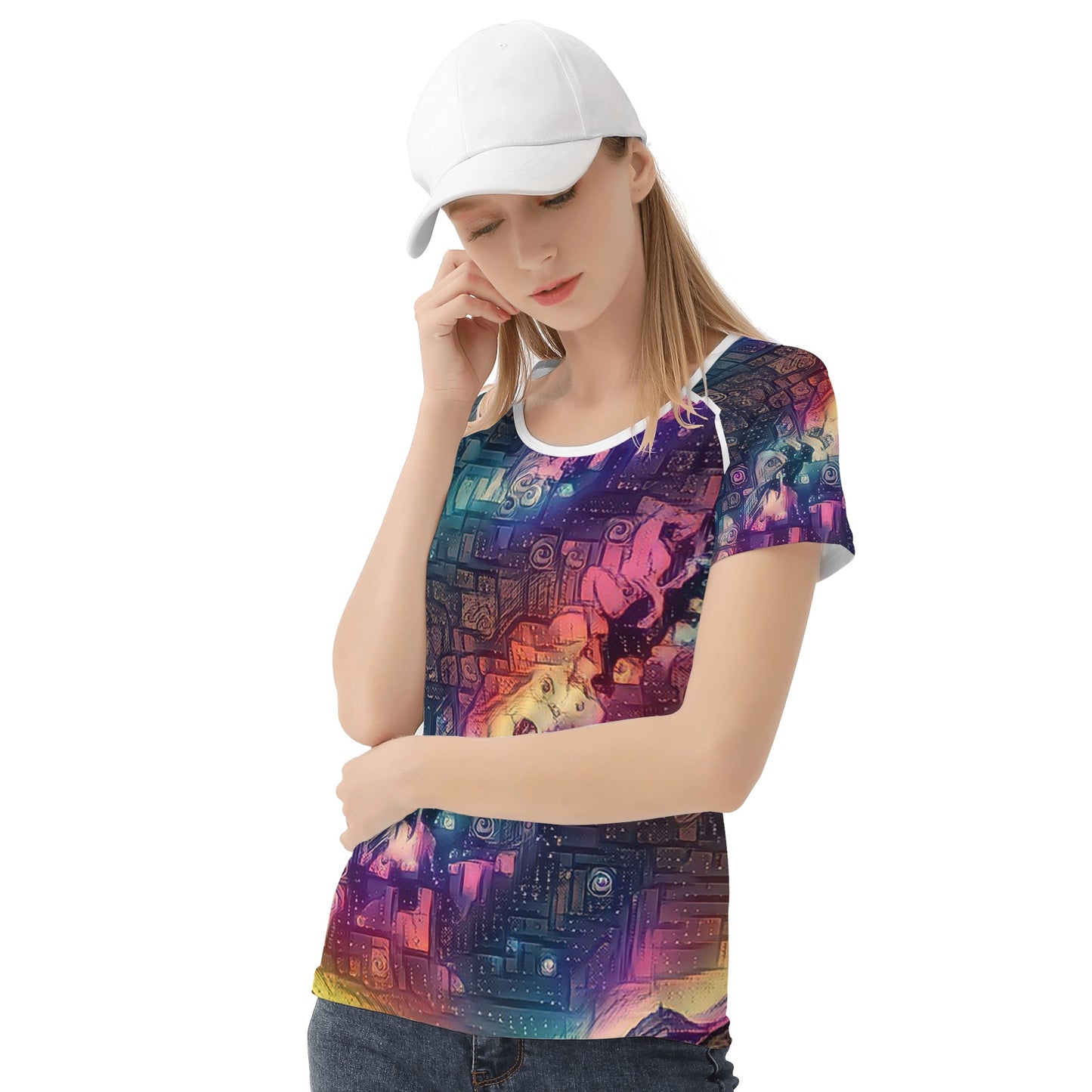 Starry Night Womens T shirt