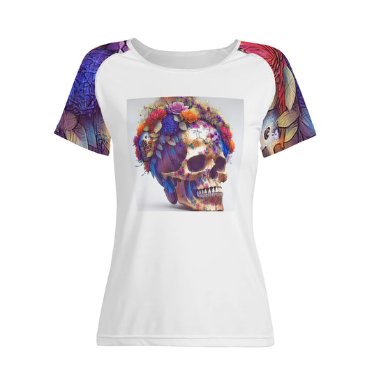 Sugar Skull Womens T shirt