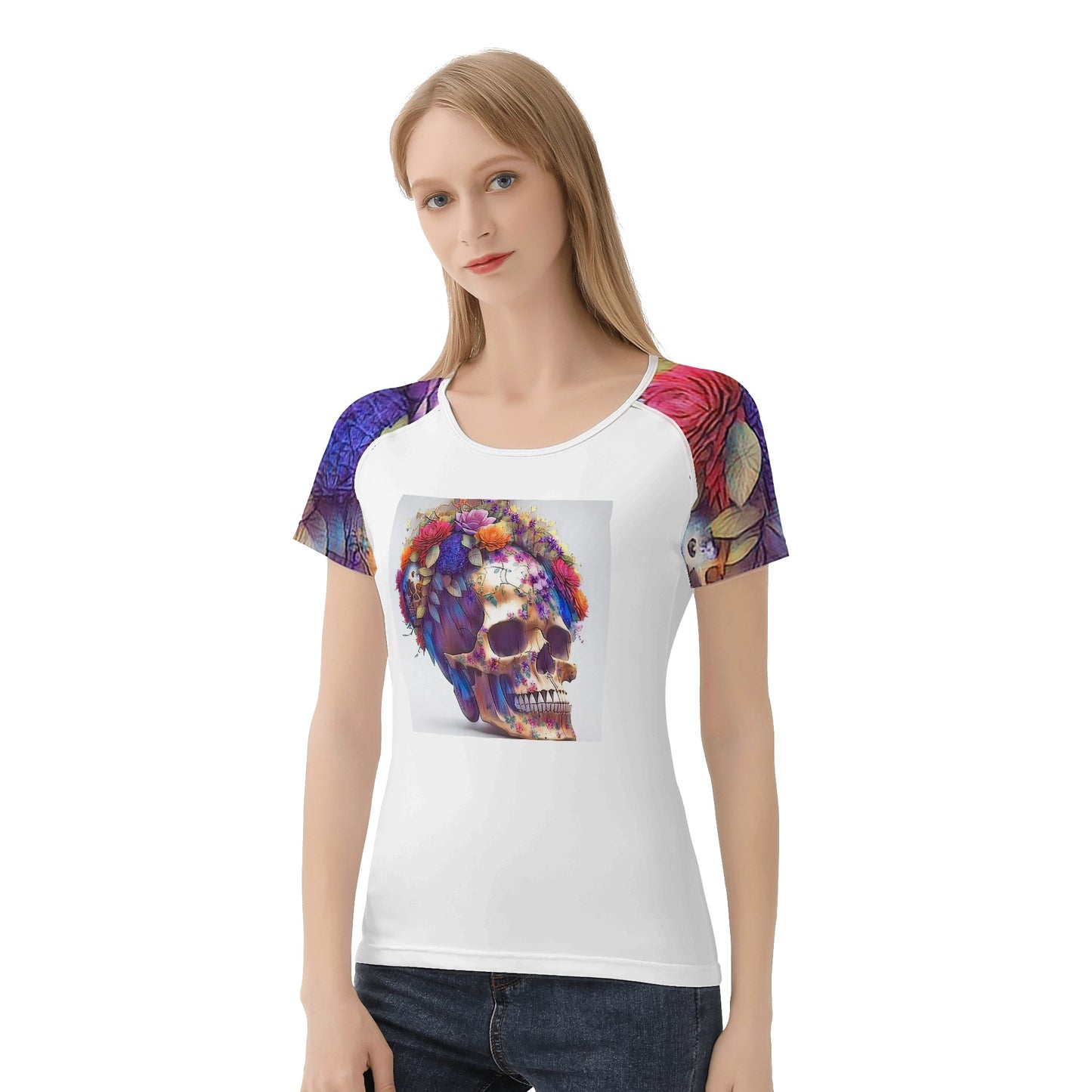 Sugar Skull Womens T shirt