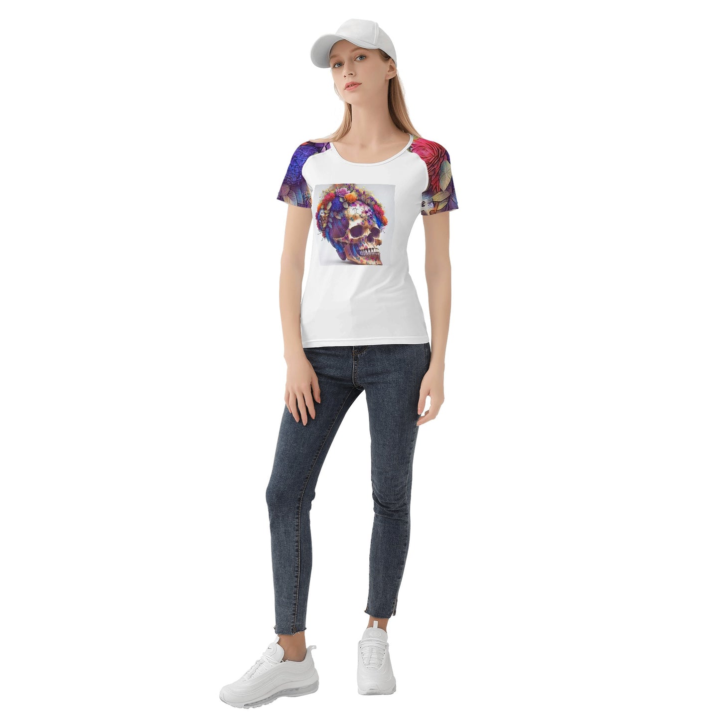 Sugar Skull Womens T shirt