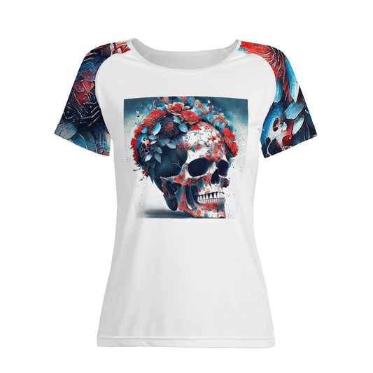 Sugar Skull Womens T shirt