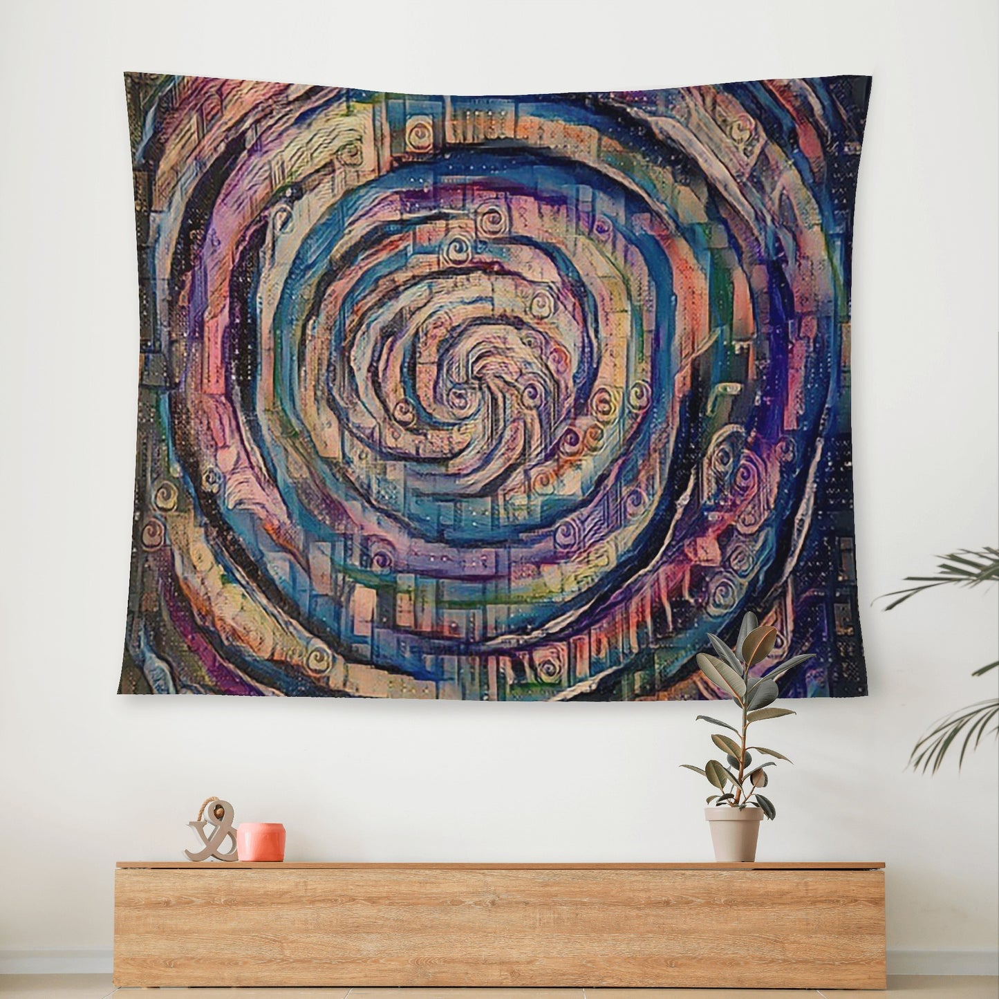 Galactic Whirlpool Wall Tapestry